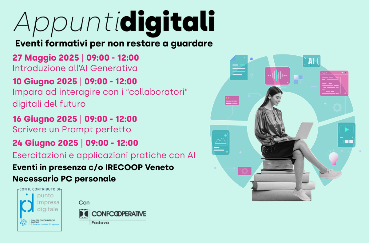 Ciclo di eventi su Intelligenza Artificiale Generativa - Appunti digitali