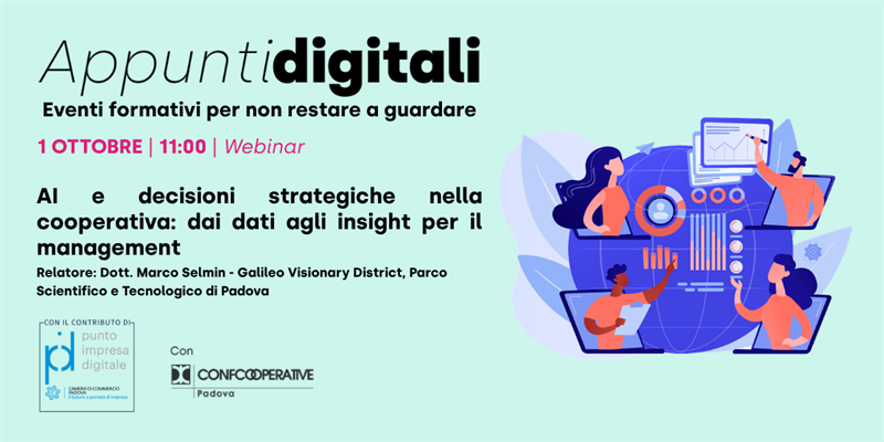 Rassegna Punto Impresa Digitale - Webinar “AI e decisioni strategiche nella...